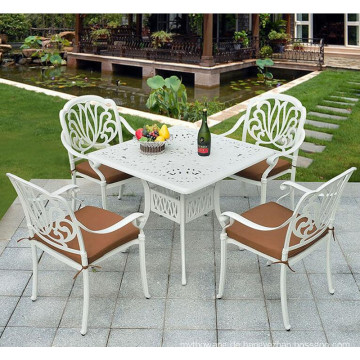 Heißer Verkauf Cast Aluminium Outdoor Möbel Set